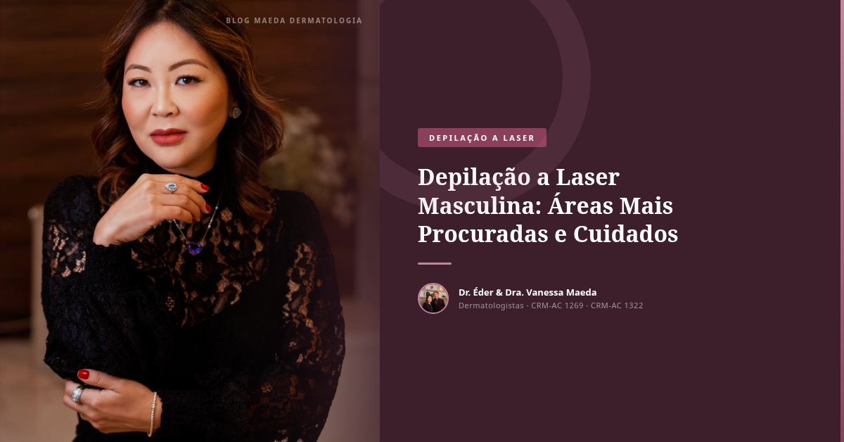 Depilação a Laser Masculina: Áreas Mais Procuradas e Cuidados